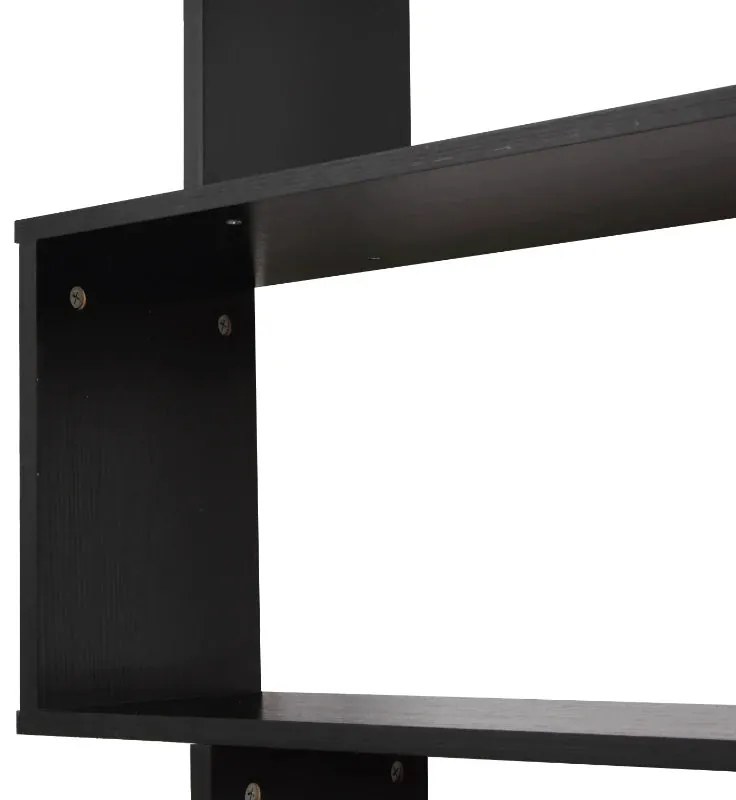 Estante Curve - Preto - Design Moderno