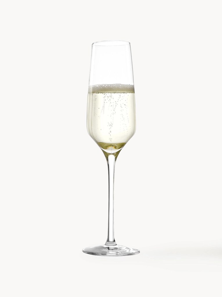Copos de champanhe de cristal Experience, conjunto de 6