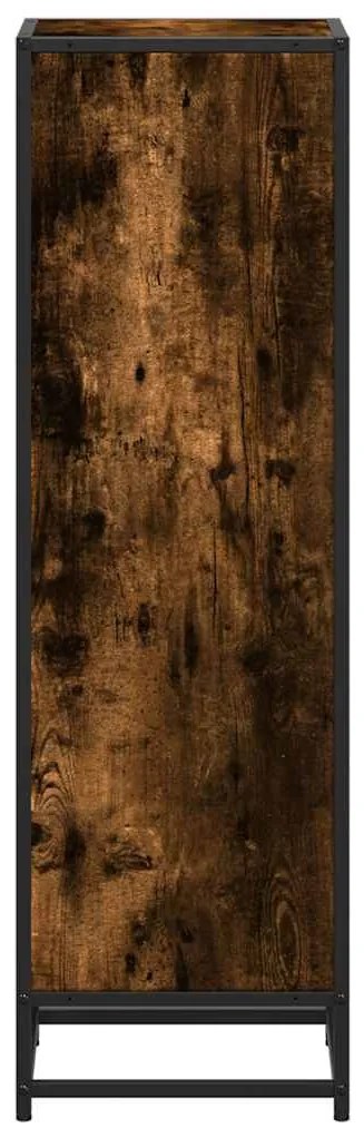 Estante 33,5x33x107,5 cm derivados de madeira carvalho fumado