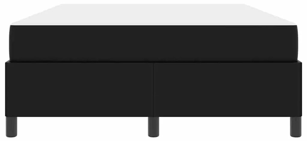 Estrutura de cama com colchão Preto 140 x 190 cm