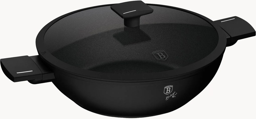 Wok com tampa Matte Black Collection
