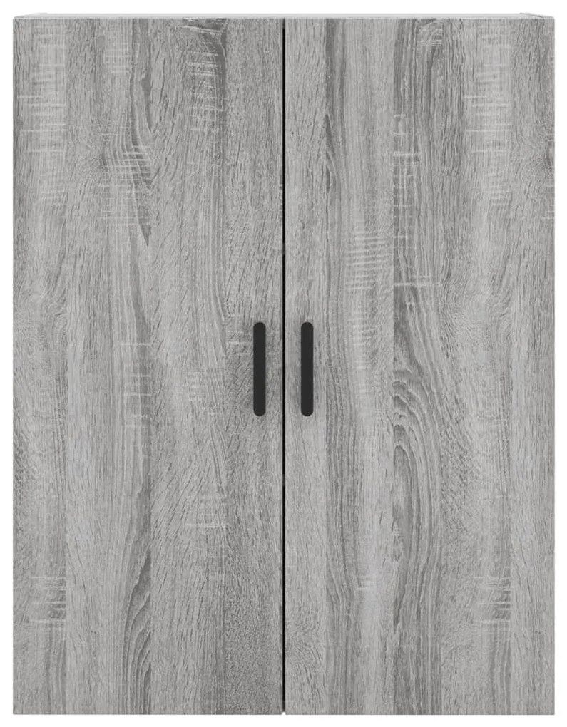 Armário alto 69,5x34x180 cm derivados de madeira sonoma cinza