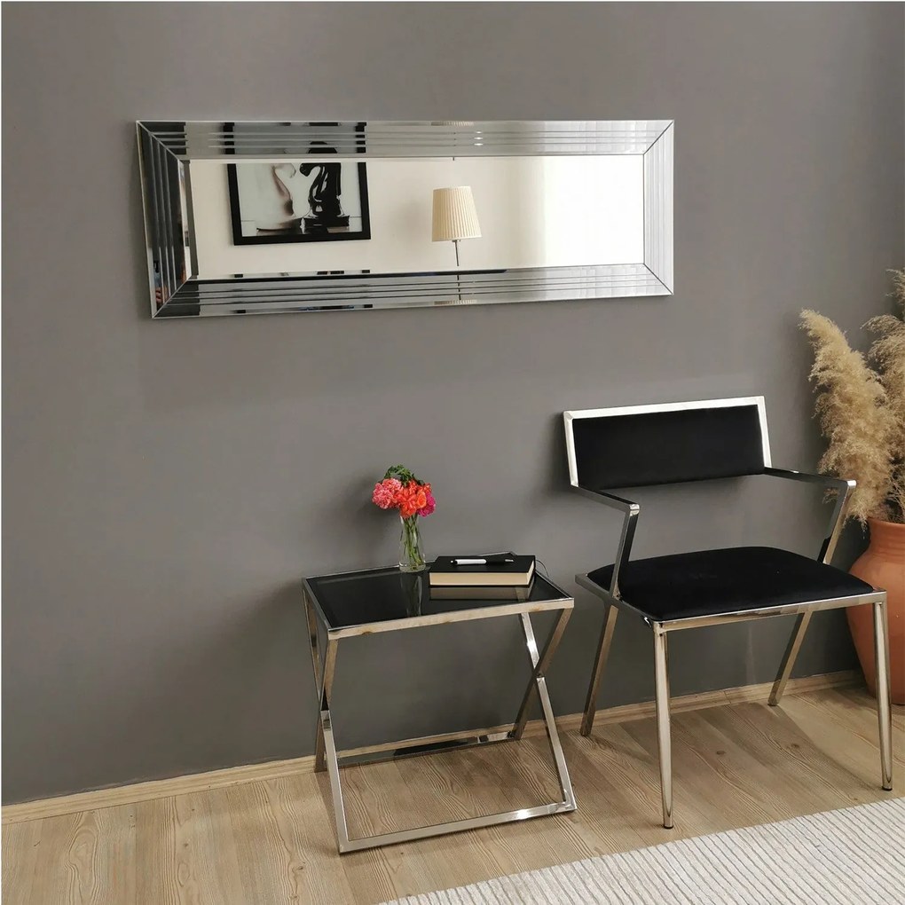 Espelho A302D – Prateado – 120x40x2,2 cm