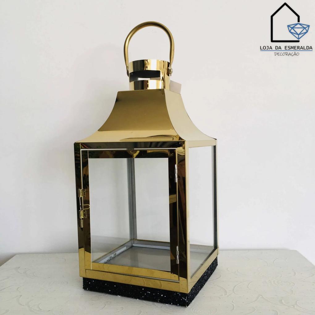 Lanternas Decorativas | Dourado - Pequeno