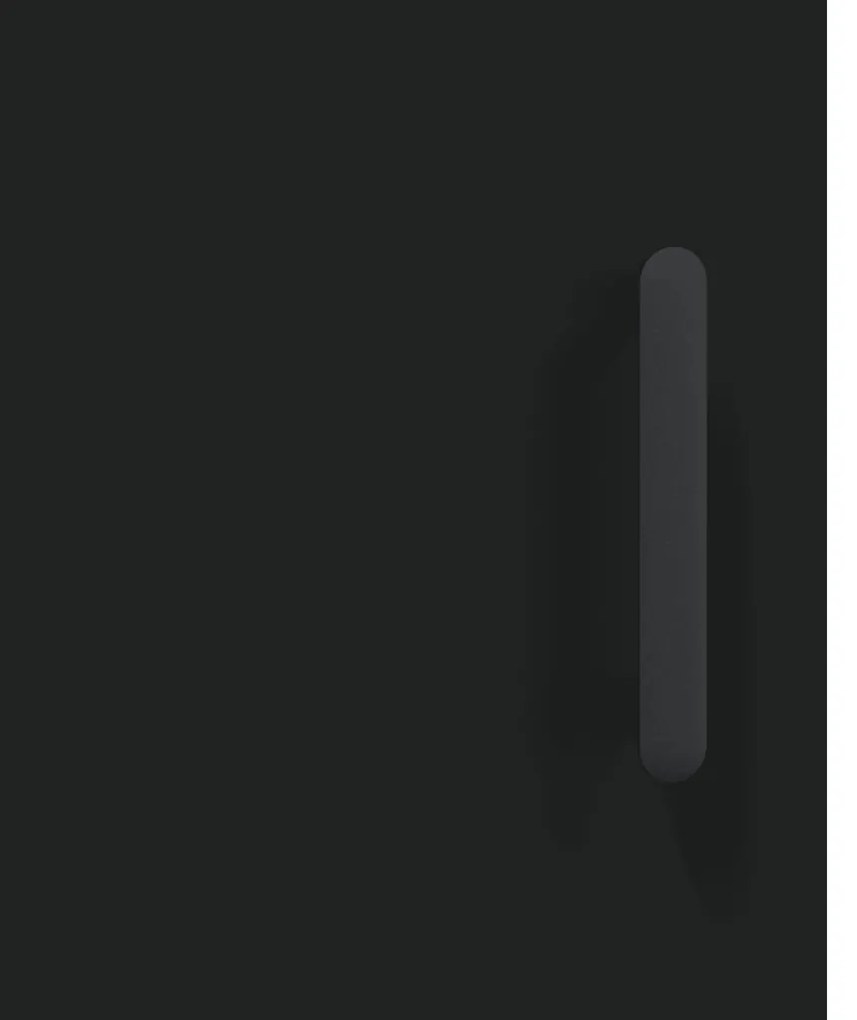 Aparador 90x34x80 cm derivados de madeira preto