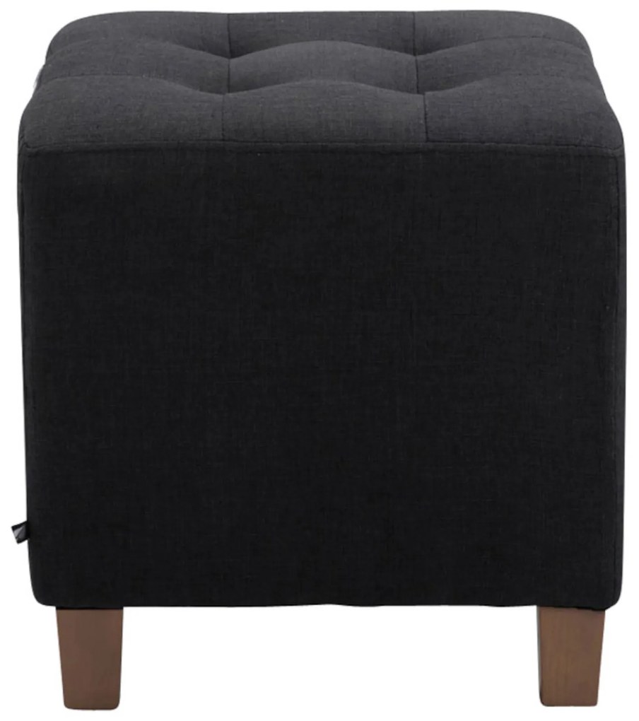 Conjunto de 2 bancos Pharao 46 x 45 x 45 cm Preto