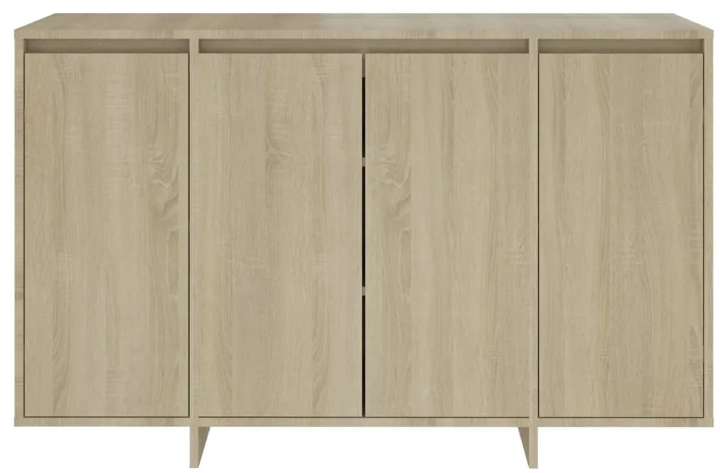 Aparador 120x41x75 cm derivados de madeira carvalho sonoma