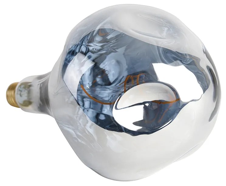 Lâmpada LED regulável E27 A165 Prata 6W 160lm 1800K