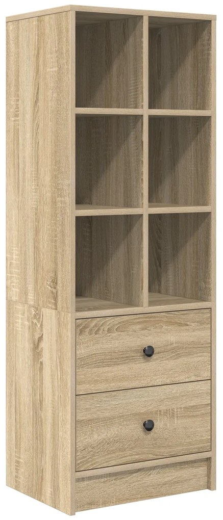 Mesa com Armazenamento Carvalho Sonoma Madeira Derivada