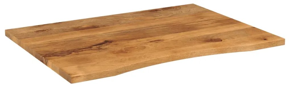 Tampo de mesa com curva 100x80x2,5 cm mangueira áspera maciça