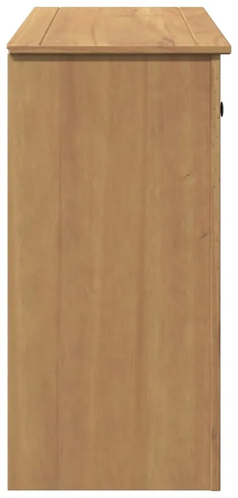 Aparador com gavetas Panama 93x40x80 cm madeira de pinho maciça