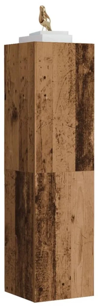 vidaXL Móvel de TV 30,5x30x110 cm derivados madeira carvalho artisiano