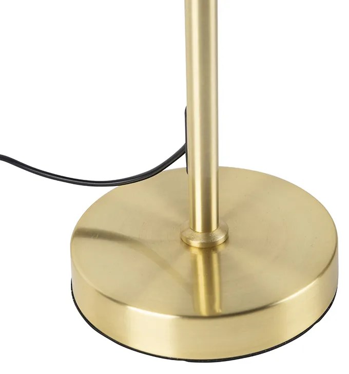 Candeeiro de mesa dourado ajustável - Parte