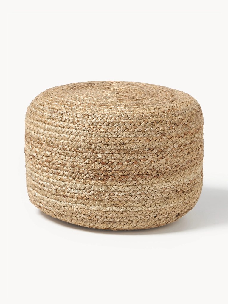 Handmade Jute Pouf Bono
