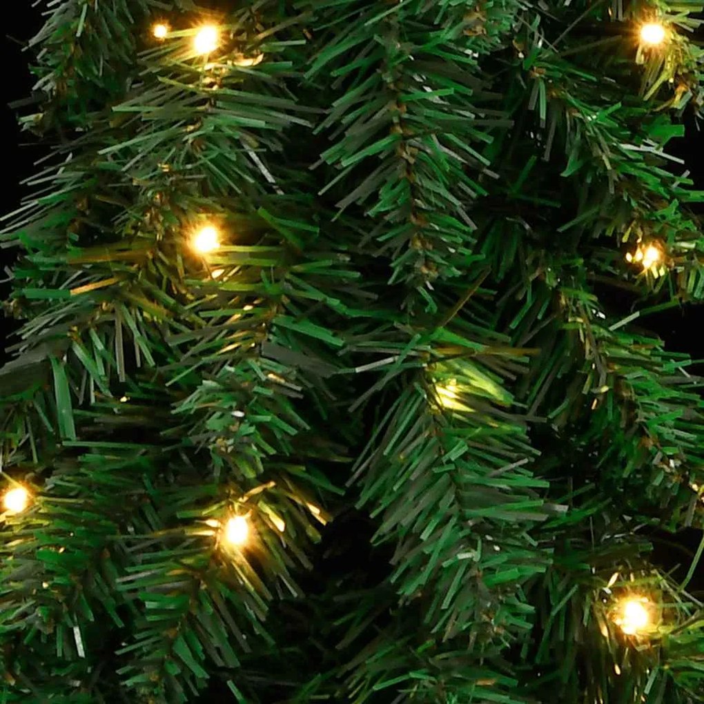 Árvore de Natal artificial pré-iluminada + 100 luzes LED 180 cm