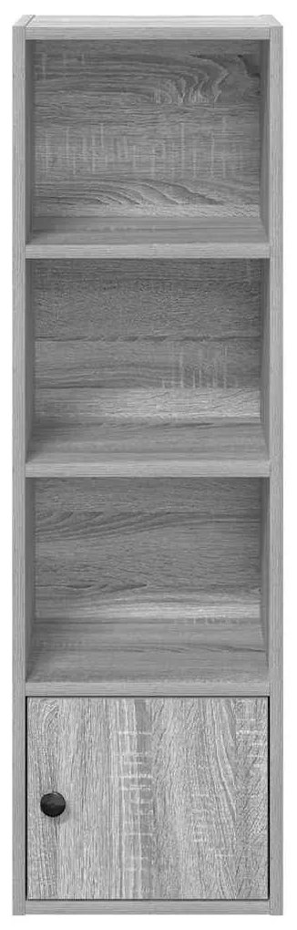 Estante 31x24x102 cm derivados de madeira cinzento sonoma