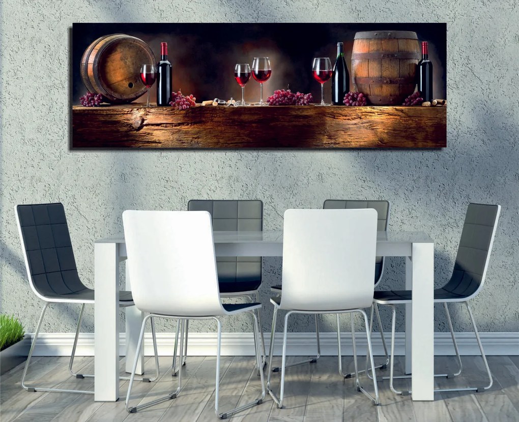 Pintura Decorativa em Tela PC010 – Multicolor – 30 x 80 cm