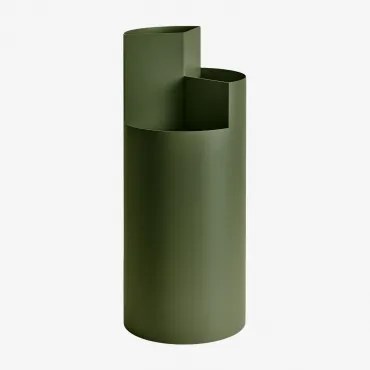 Porta-guardanapos Em Aço Giovanni Verde Azeitona Intenso - Sklum