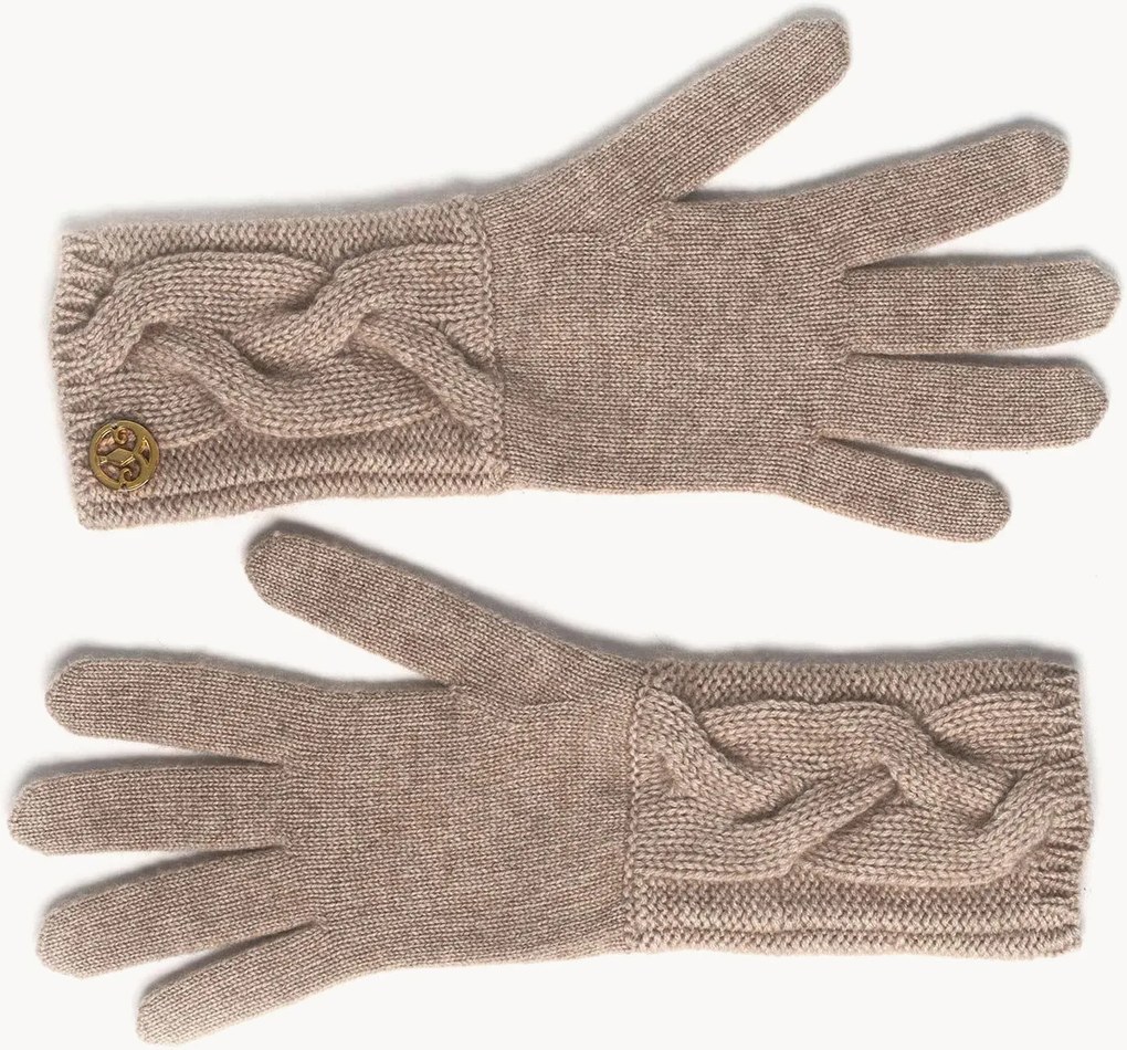 Luvas de mulher em caxemira Gretha