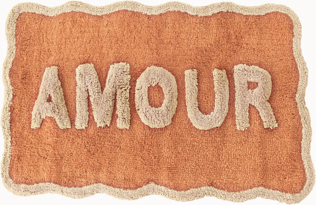Tapete de banho de algodão Amour