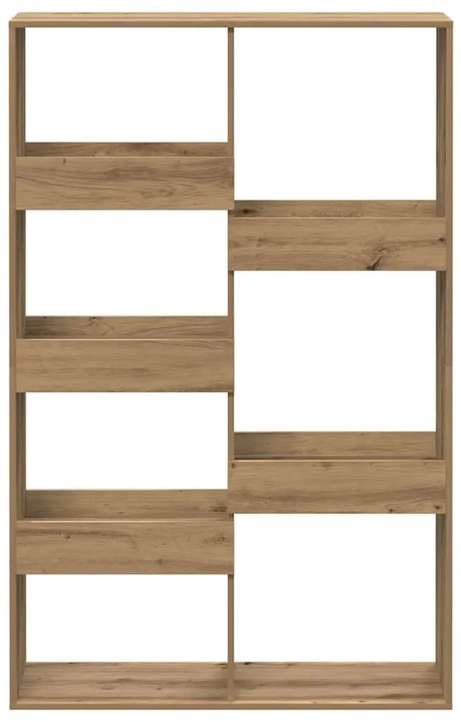 Estante 100x33x155,5 cm derivados de madeira carvalho artisiano