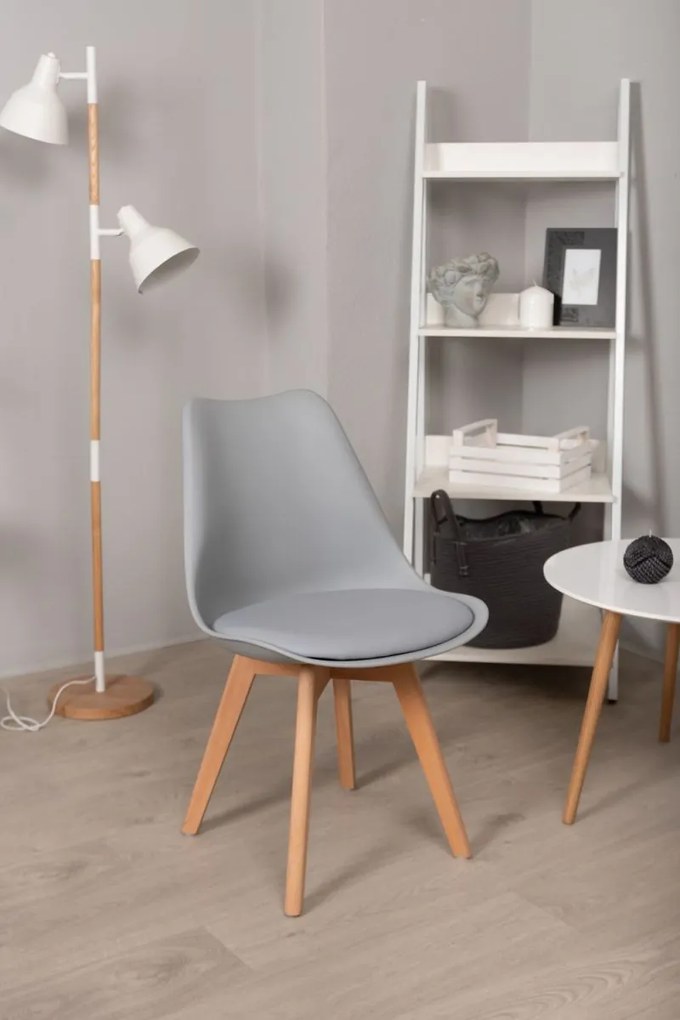 Cadeira Synk Basic - Cinza claro