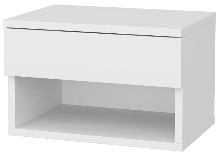 Mesa de Cabeceira Jamot – Branco – 44,6 x 29 x 31,9 cm