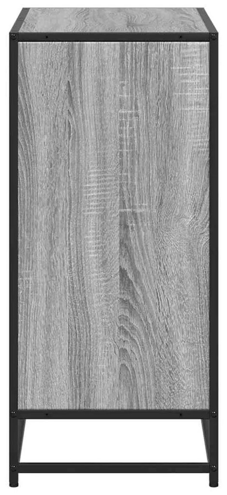 Estante 80,5x35x76 cm derivados de madeira cinzento sonoma