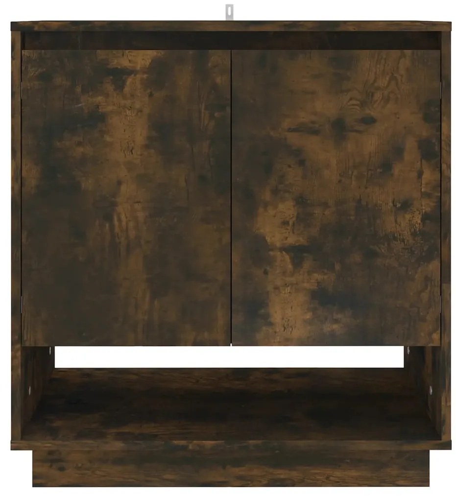 Aparador 70x41x75 cm derivados de madeira carvalho fumado