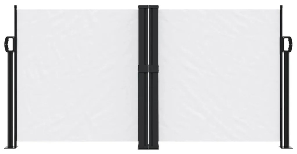 Toldo lateral retrátil 120x600 cm branco
