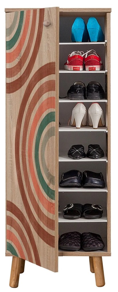 Armário para Sapatos Vegas – Sonomo – 50x135x38 cm