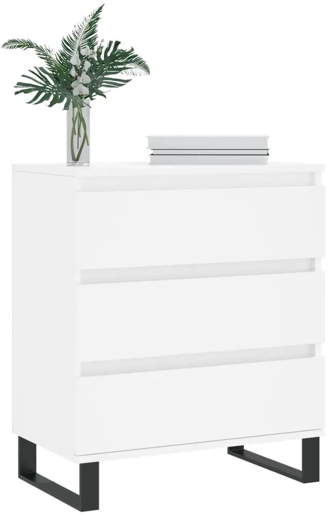 Aparador 60x35x70 cm derivados de madeira branco