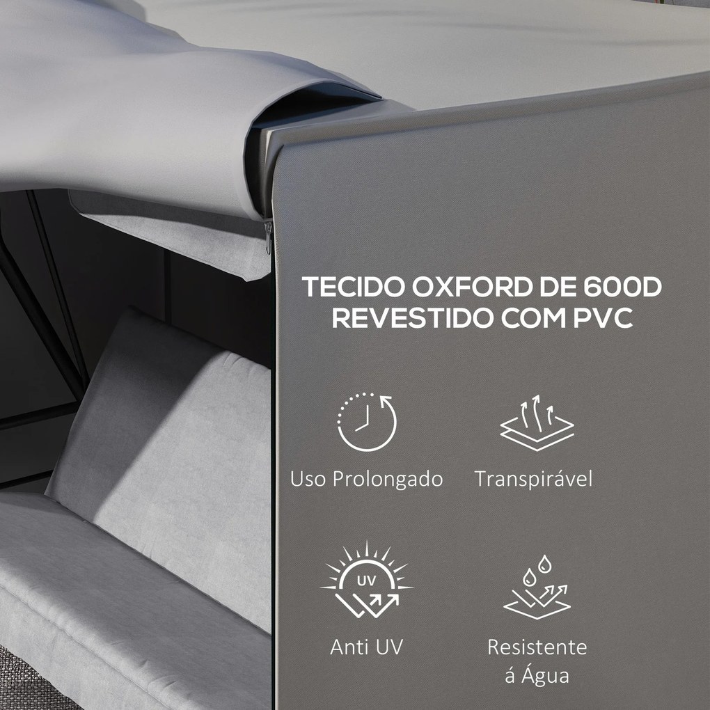 Capa para Móveis de Jardim Capa Protetora para Baloiços de Exterior co