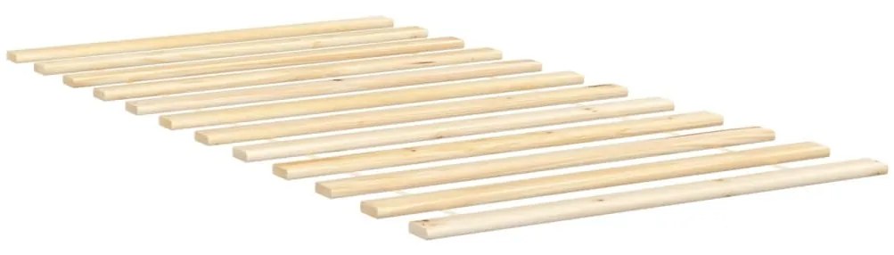 vidaXL Ripas para estrado de cama 100x200 cm madeira de pinho maciça