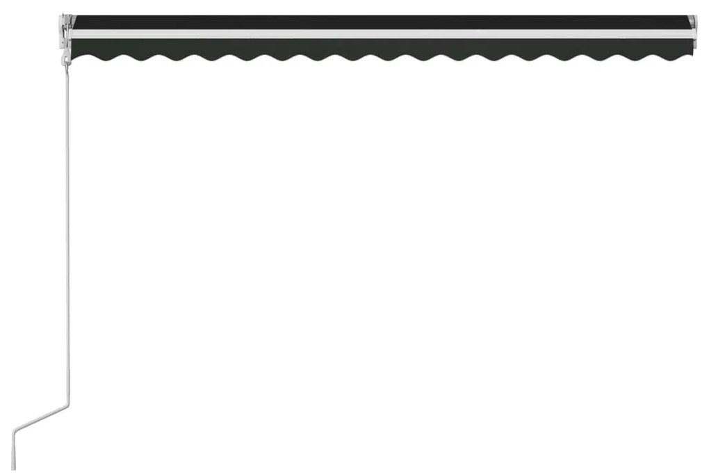 Toldo retrátil automático 450x300 cm antracite