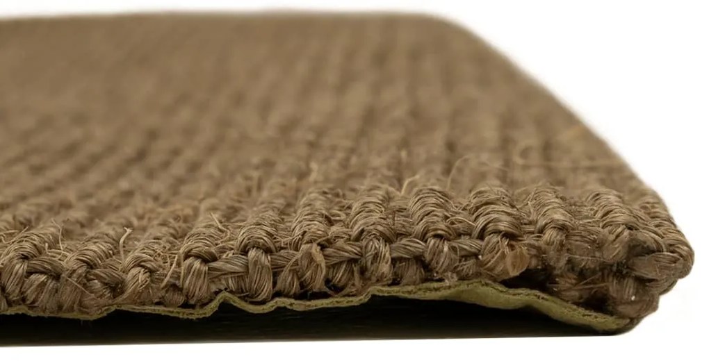 Tapete sisal natural 66x350 cm castanho
