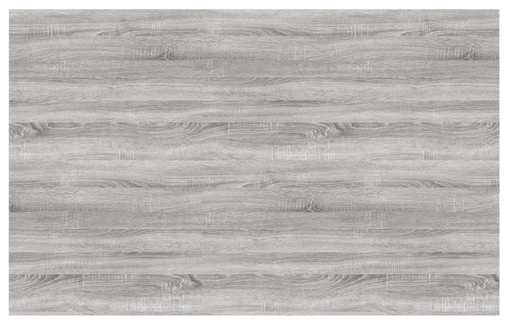 Prateleiras de parede 4pcs derivados de madeira cinzento sonoma