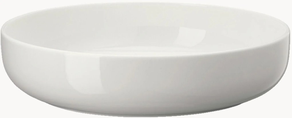 Prato de sopa em Fine Bone China Jade Lift