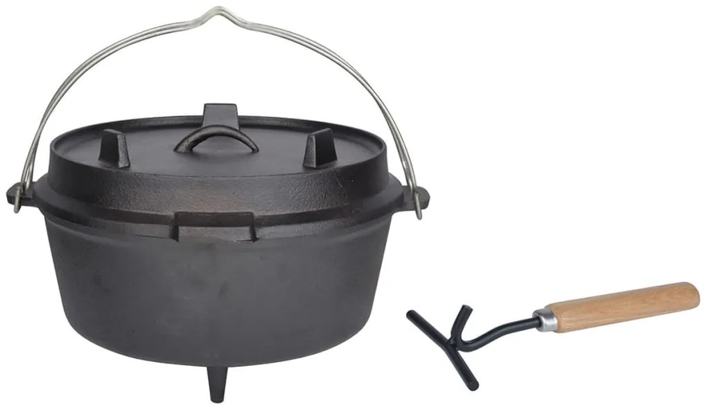 Panela de ferro 6,5 L preto FF235