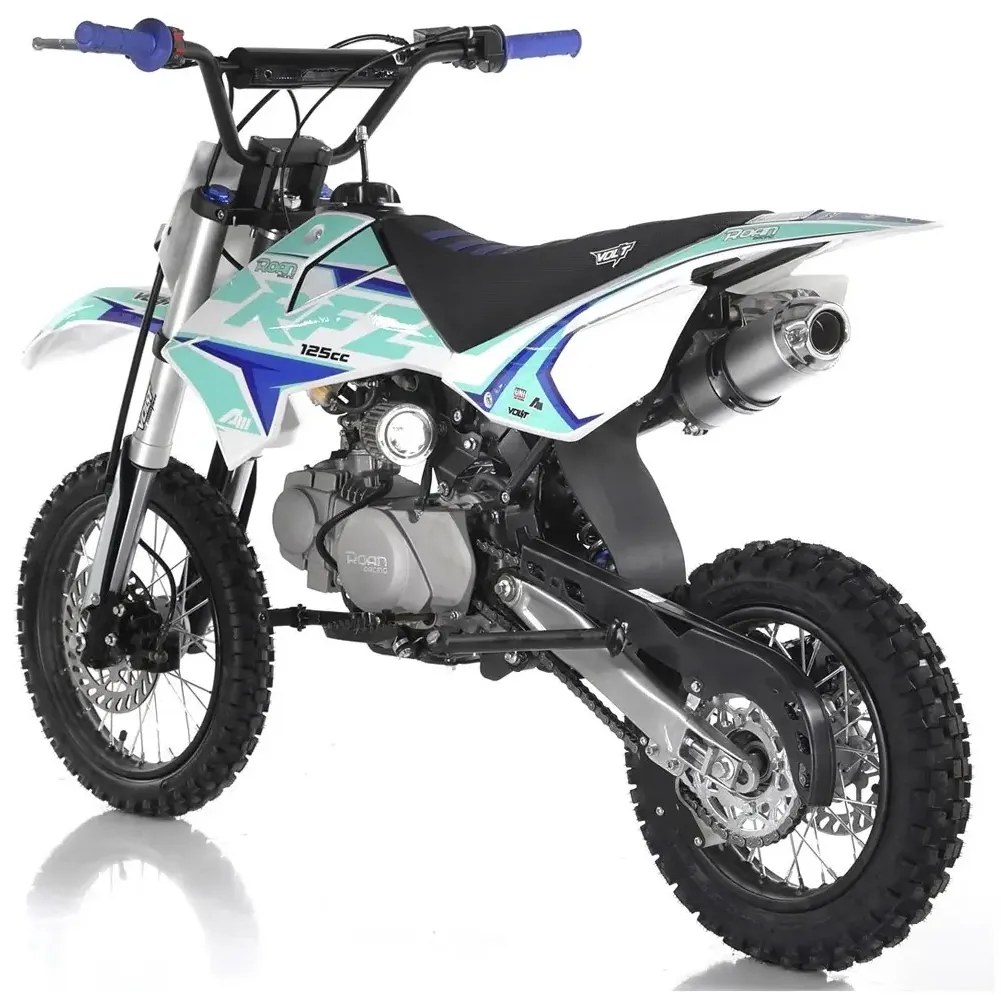 Mota Crianças PIT BIKE 125cc RFZ APOLLO 14/12 (4 VELOCIDADES) Branca