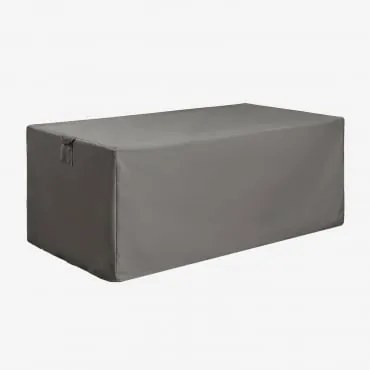 Capa Protetora Para Mesa De Jardim Retangular Otley Cinza Antracite & 170 X 100 Cm - Sklum