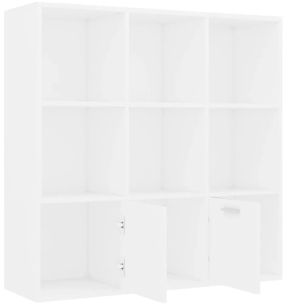 Estante 98x30x98 cm derivados de madeira branco