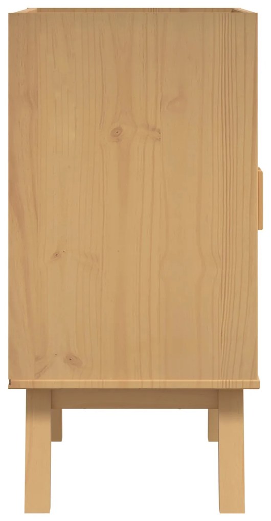 Armário de base para pia vidaXL 114x43x73,5 cm Madeira de pinho