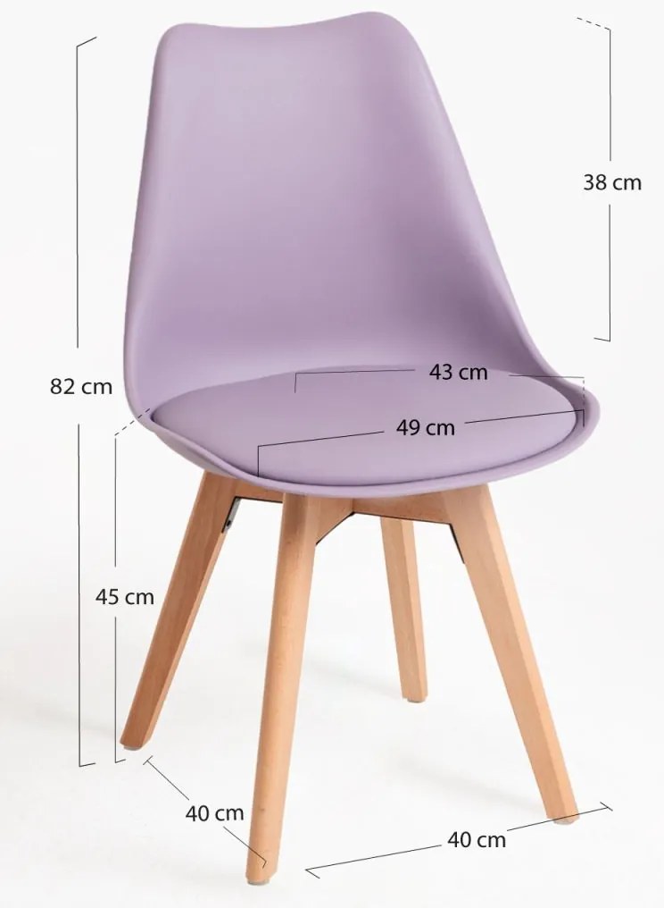 Cadeira Synk Basic - Lavanda