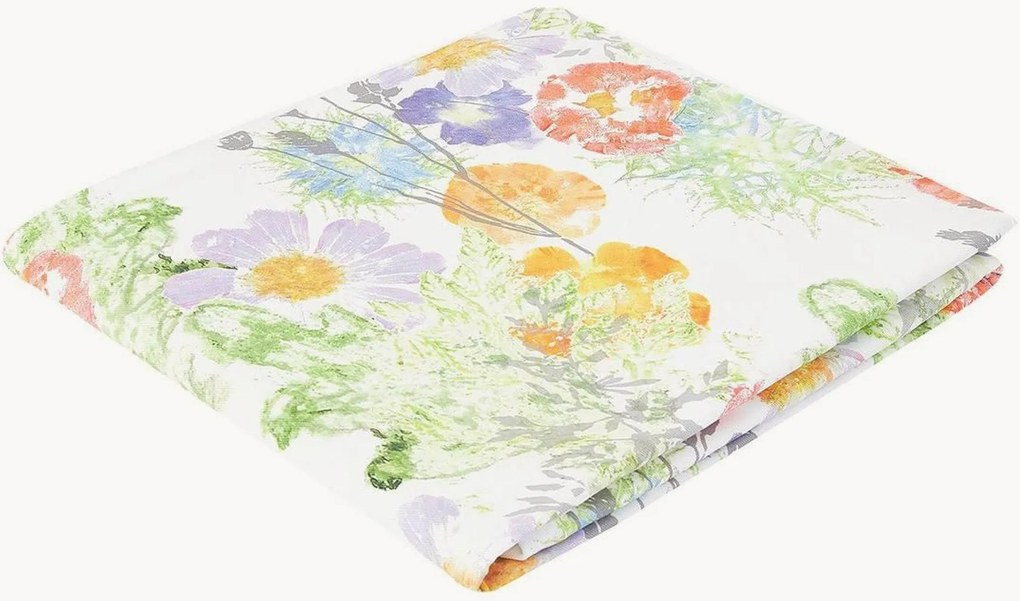 Toalha de mesa em jacquard de algodão Mille Fleur Sauvage Floraison