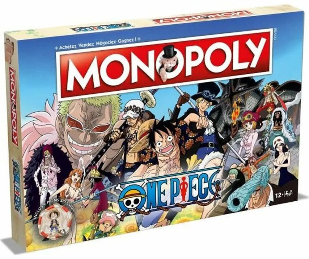 Jogo de Mesa Winning Moves Monopoly One Piece (fr)