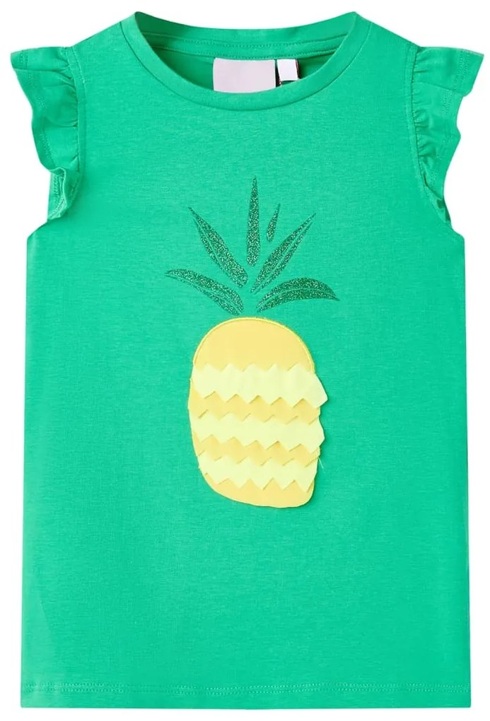 T-shirt de criança verde 116