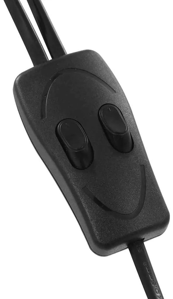 Candeeiro de pé alto regulável 18 W 180 cm prateado