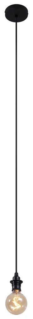 Candeeiro de teto exterior preto IP44 - Cava Moderno
