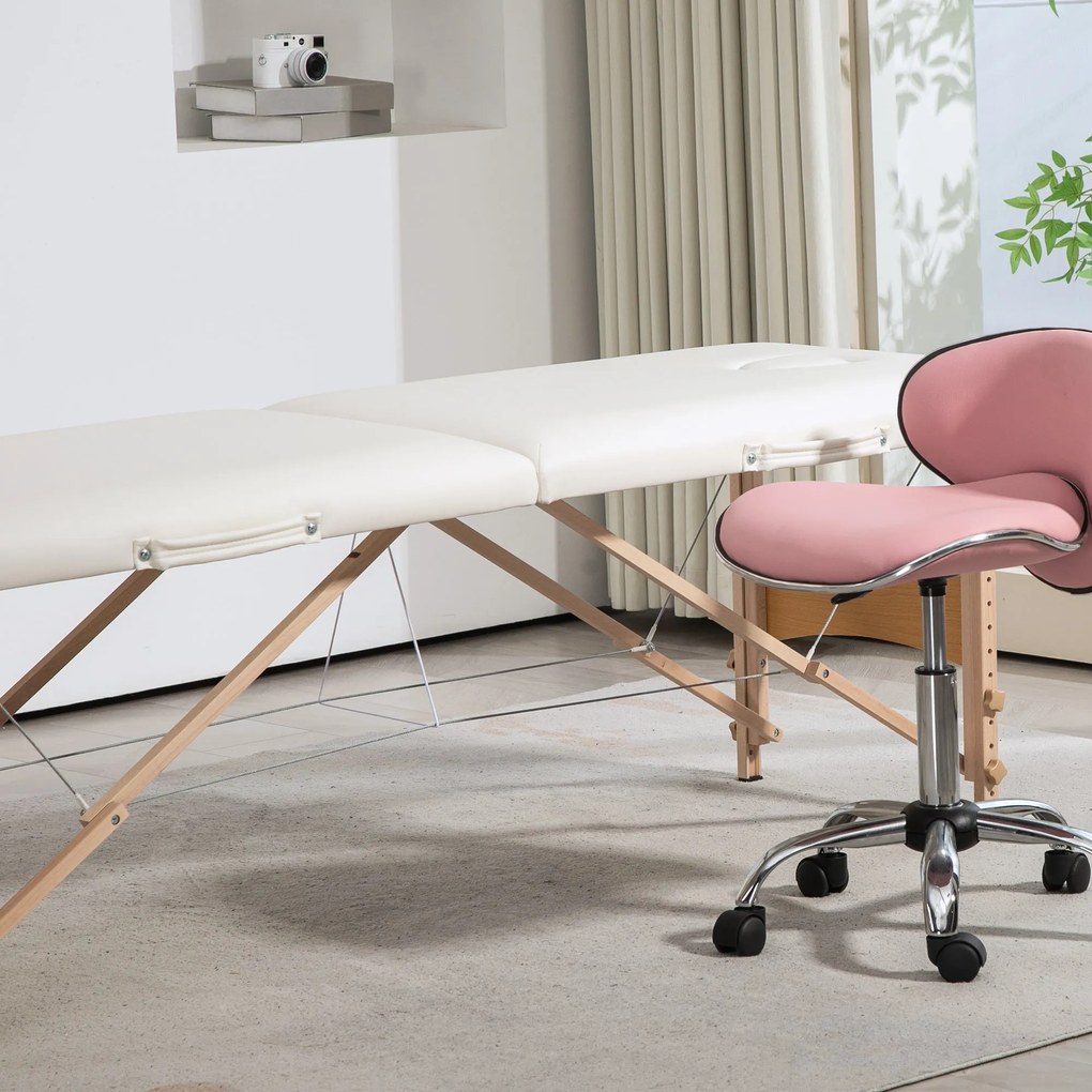 Marquesa de Massagem Dobrável Mesa de Massagem Portátil com Apoio para